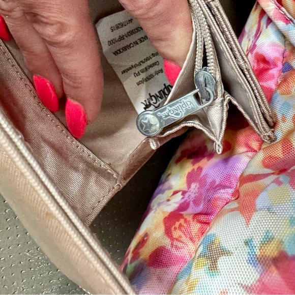 Kipling backpack and wallet